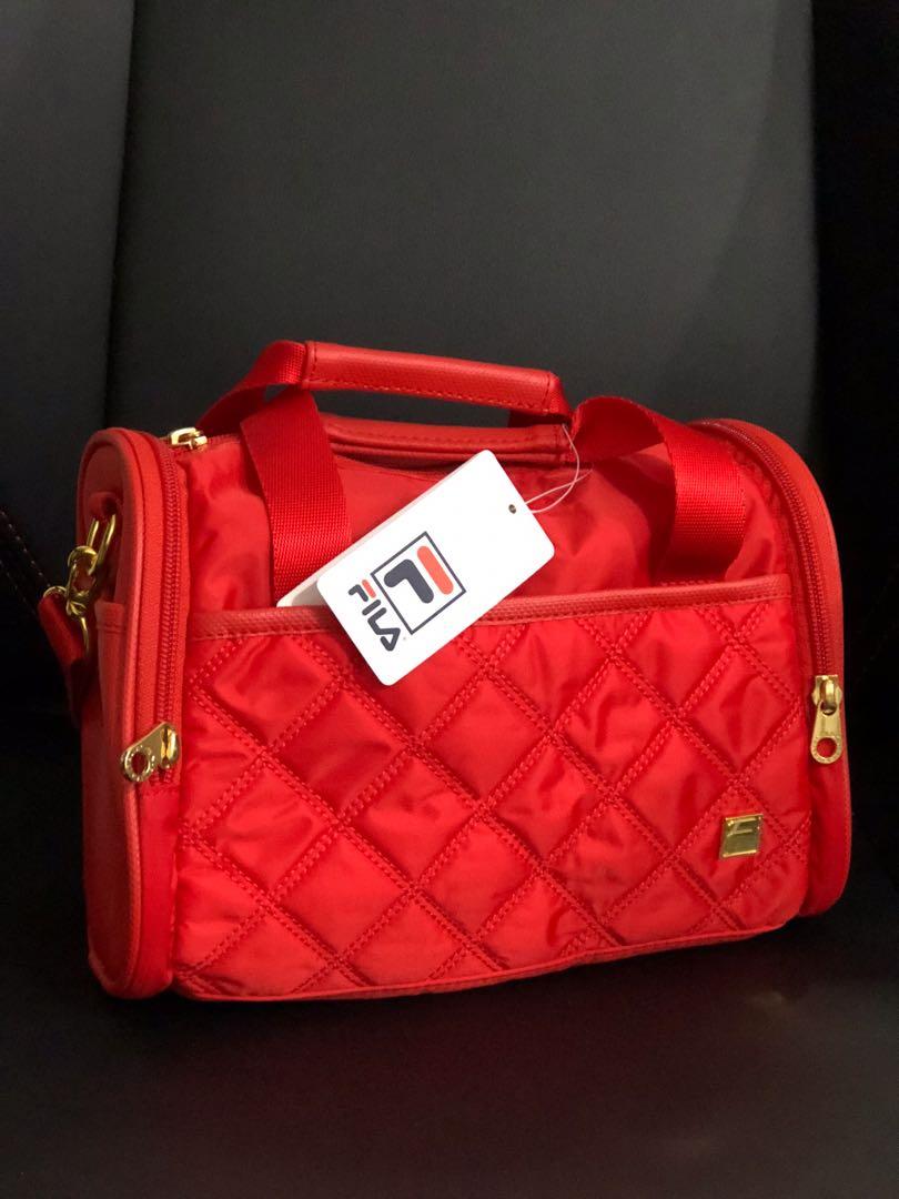 Fila bags womens red Clearance