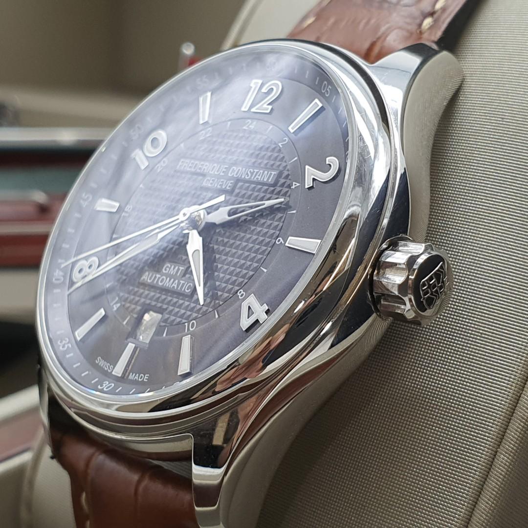 Frederique constant gmt sale runabout