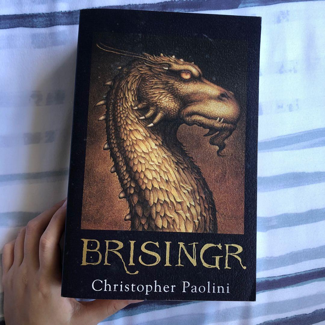Free Mail Brisingr By Christopher Paolini Book Books Stationery Fiction On Carousell