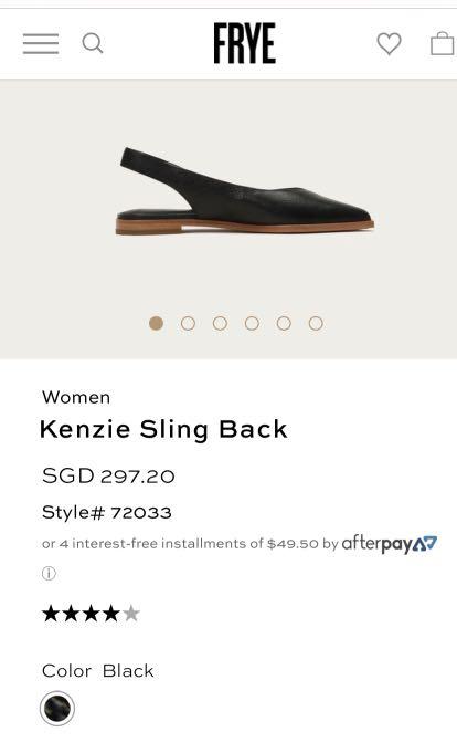 FRYE Kenzie Sling Back Women s Fashion Footwear Flipflops and
