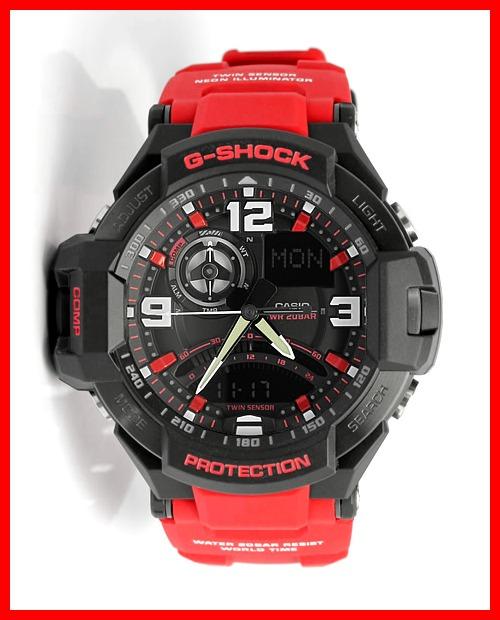 G Shock Gravity Defier GA10004B Red Resin Original Cash On Delivery