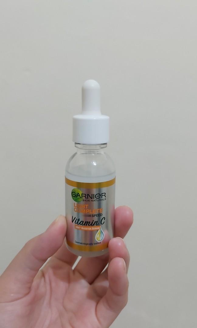 Garnier Light Complete Vitamin C Serum For Dark Spots Health Beauty Skin Bath Body On Carousell