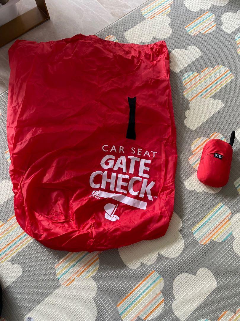 gate check stroller and carseat