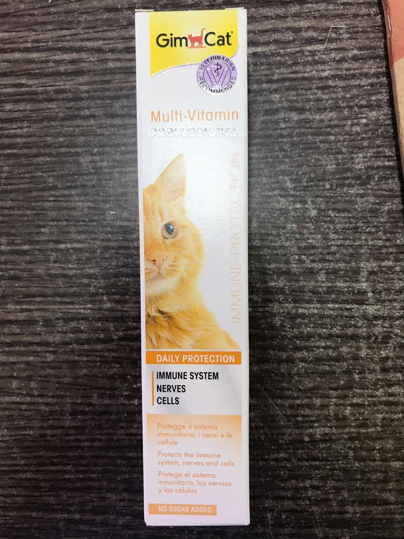 Gimcat Multi Vitamin Pet Supplies Pet Food On Carousell