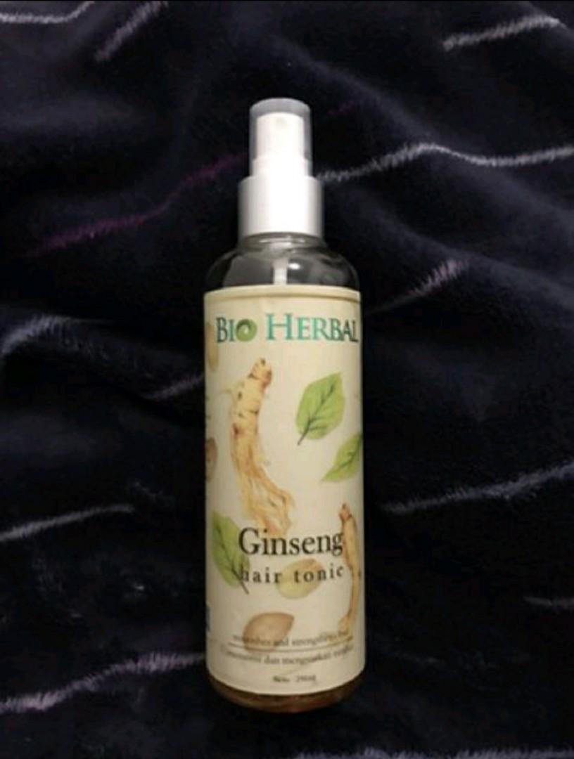 Ginseng Hair Tonic Bio Herbal Original, Kesehatan & Kecantikan