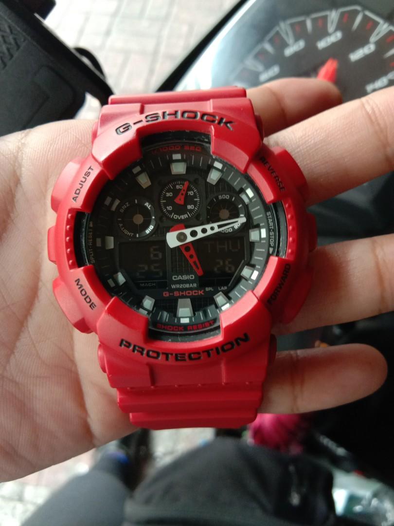 G shock 2025 coke red