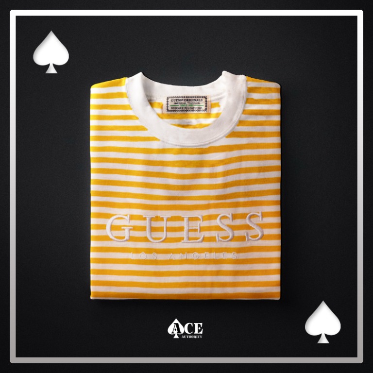 Guess originals deals ivy stripe tee