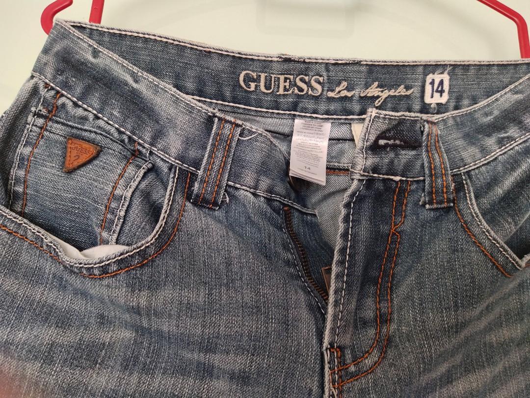Guess jeans size 14 clearance