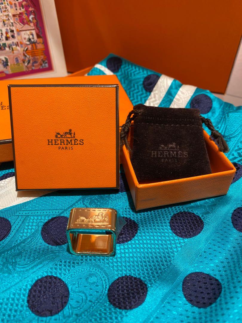 Hermes Authentic Scarf Ring (Category: Luxury Accessories) located in Manila. Submitted by buyauthentics (Listing ID 1016092561, Image 1). Description: This is authentic Brand New Hermes Scarf Ring bought in Milan. Complete with HERMES Box, Paper bag and original receipt! All my items were 100% Authentic.