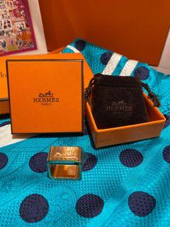 Hermes Authentic Scarf Ring