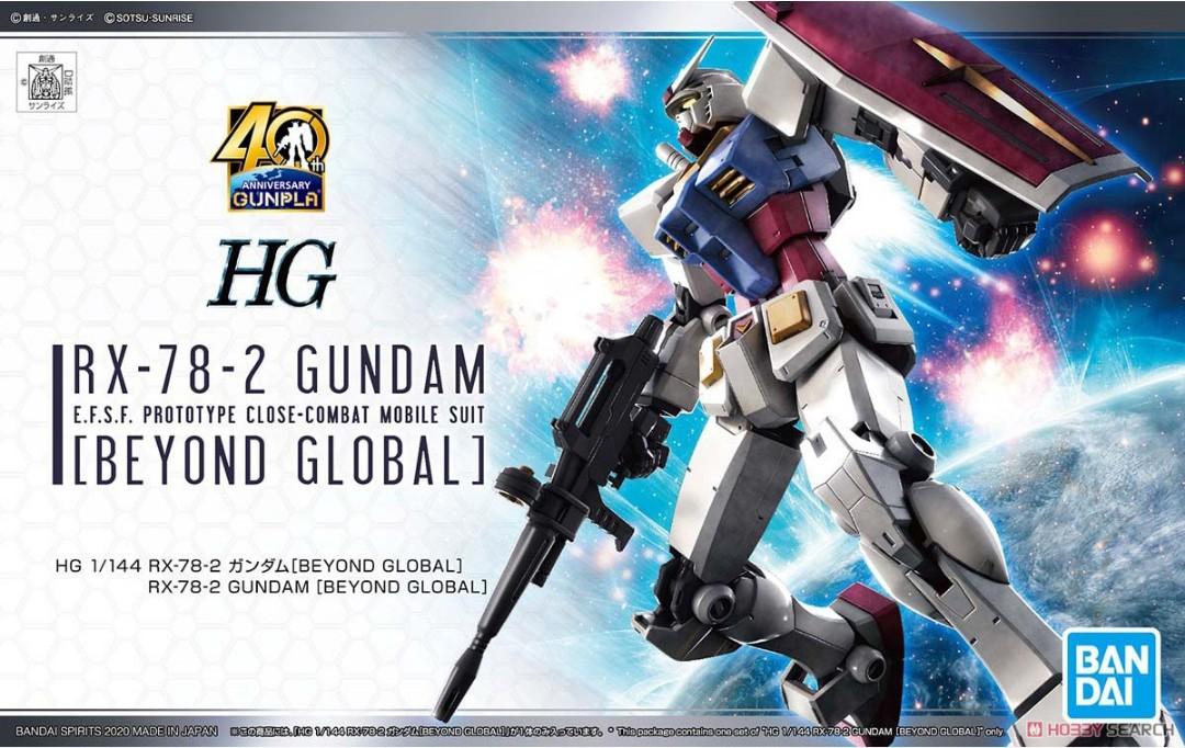 Hg Rx 78 2 Gundam Beyond Global Toys Games Action Figures Collectibles On Carousell