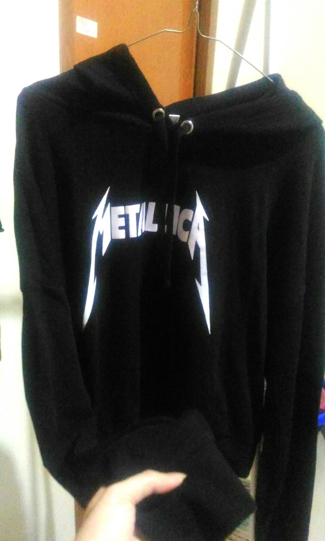 Hoodie metallica h&m original clearance
