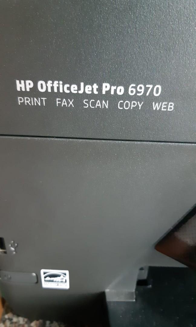 Hp Officejet Pro 6970 打印傳真掃描影印可無線 電子產品 其他 Carousell