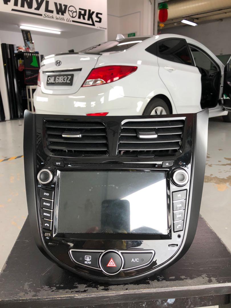 Hyundai Accent Interior Sticker Wrap Car Accessories Accessories