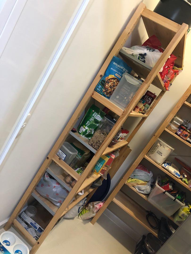 Ikea 5tiered shelf, Furniture & Home Living, Furniture, Shelves