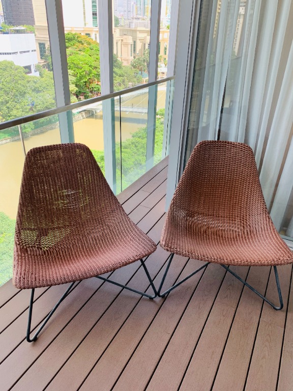 Ikea Outdoor Chair x 2 RADVIKEN Furniture Home Living