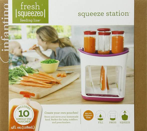 baby food squeeze station