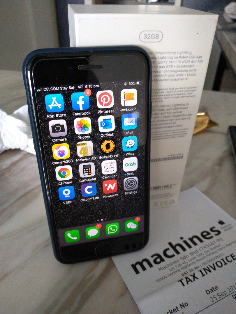 Iphone 7 Matt Black Mobile Phones Tablets Iphone Iphone 7 Series On Carousell