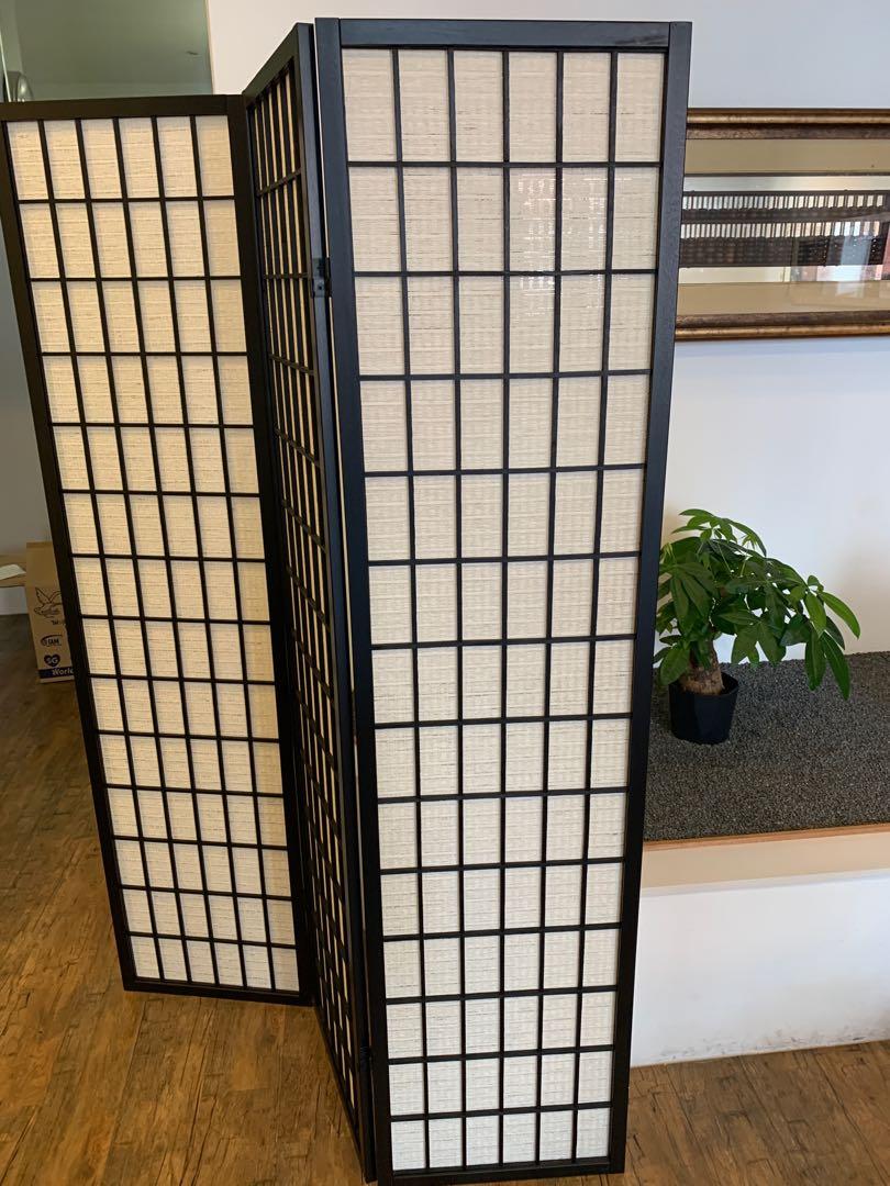 Japanese Inspired Room Divider, Furniture & Home Living, Kitchenware