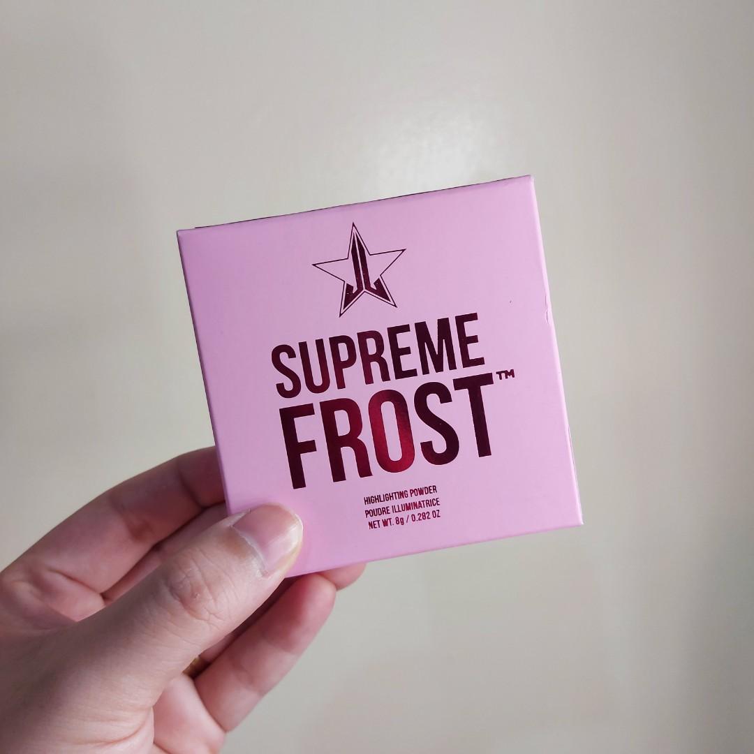 Jeffree Star Supreme Frost Highlighter In Frozen Peach Health Beauty Makeup On Carousell