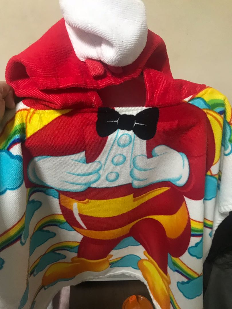 Hooded towel jollibee new arrivals