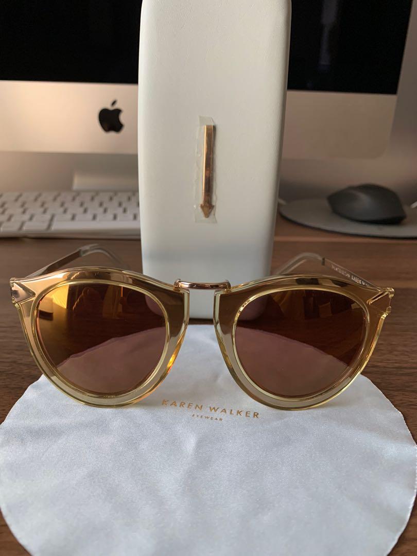 Karen Walker Harvest Celebrate Sunglasses Women s Fashion