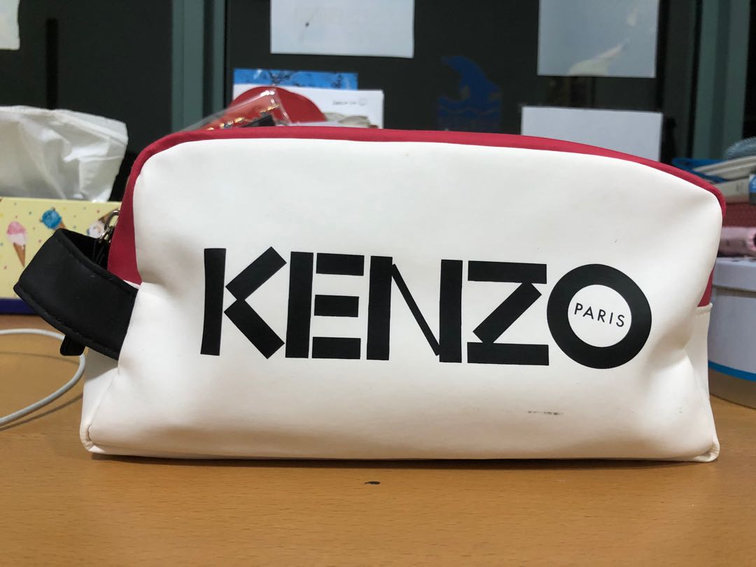 Kenzo Makeup Bag, Luxury, Bags 