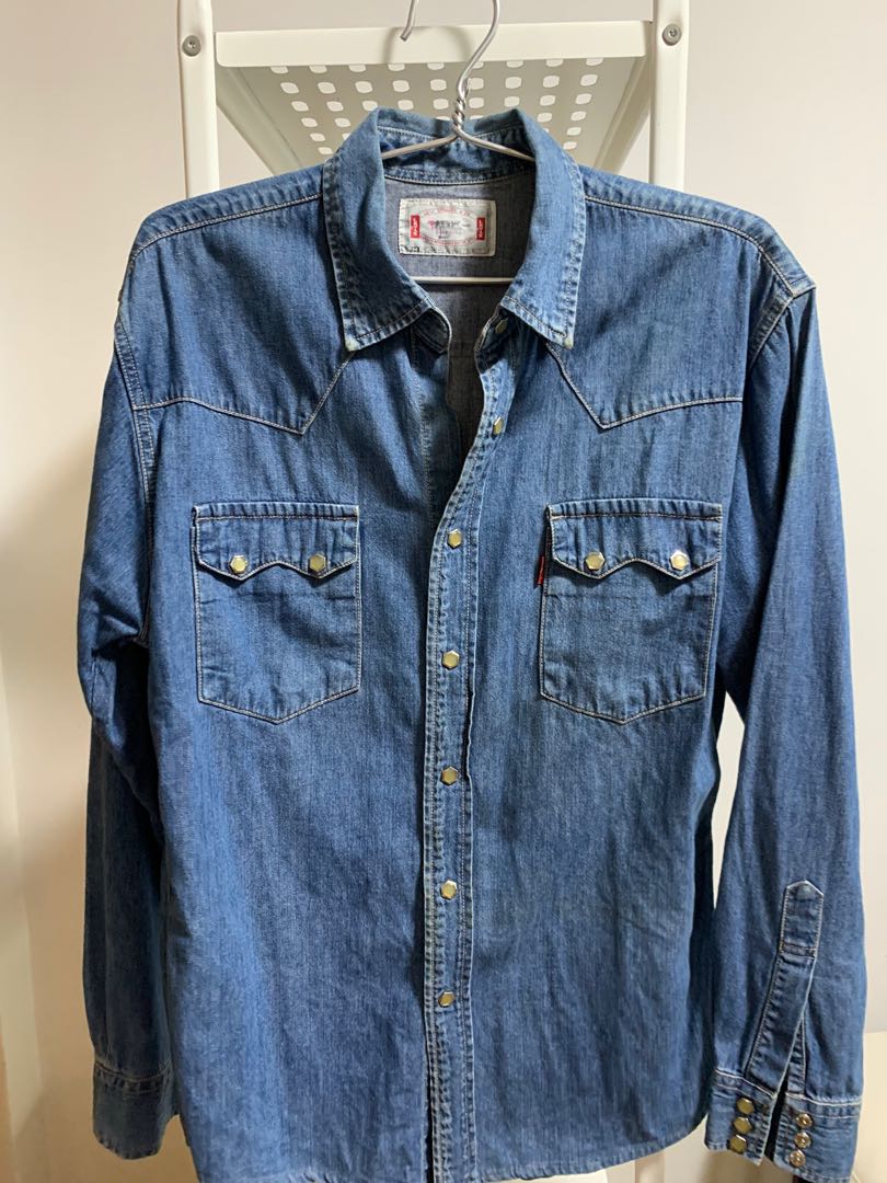 Levi’s Vintage Denim Shirt, Men's Fashion, Tops & Sets, Tshirts & Polo ...