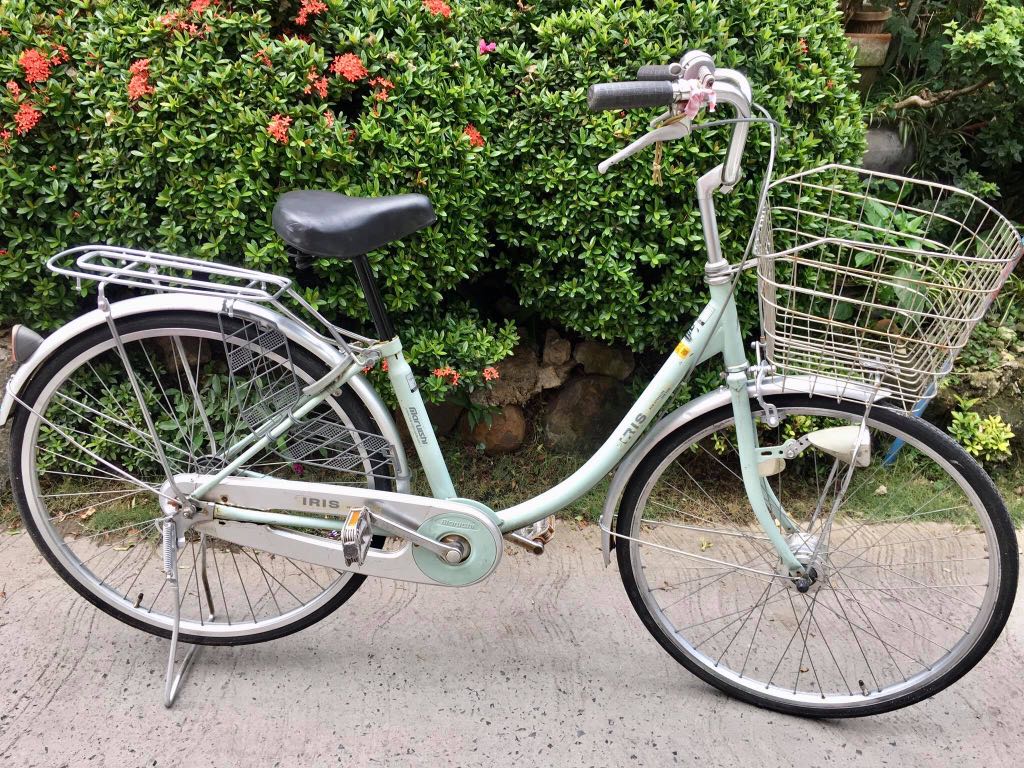 japanese bike with basket