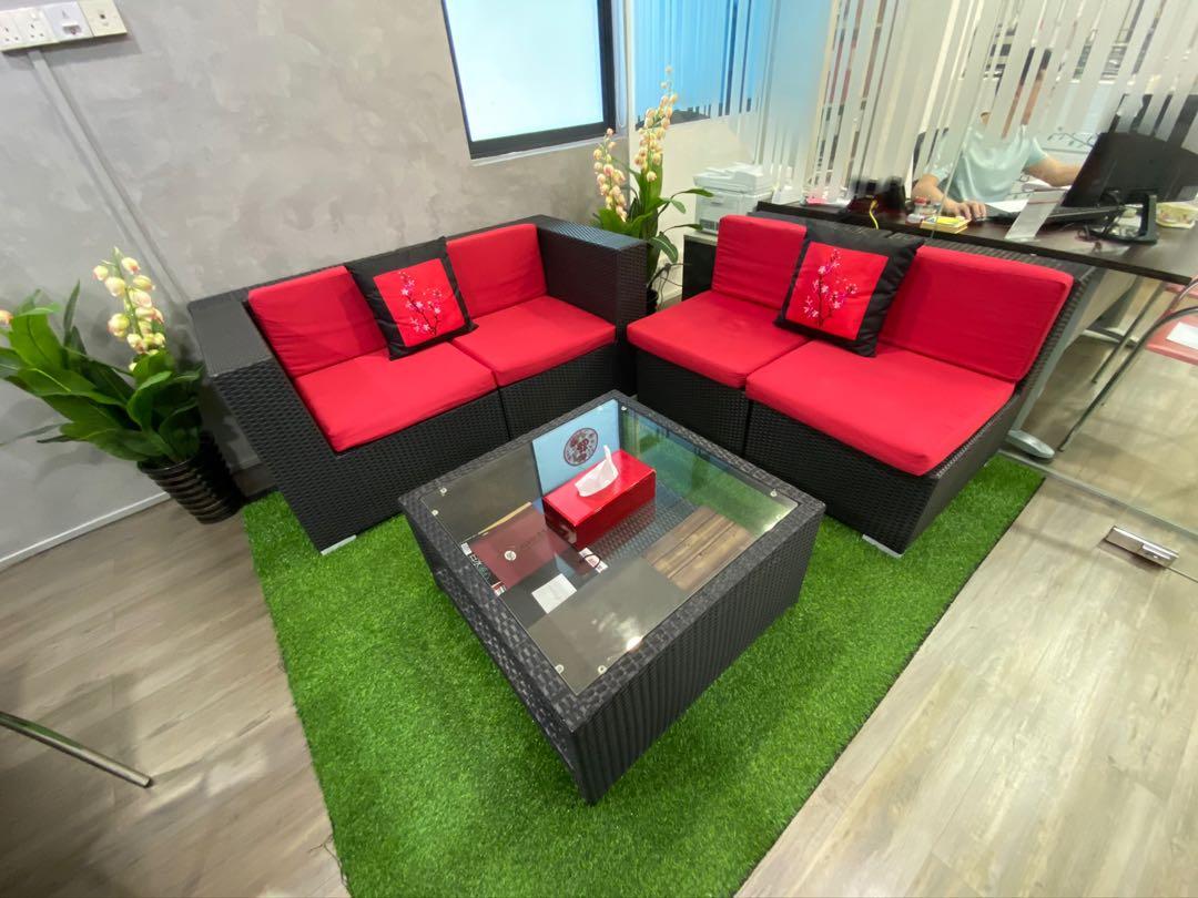 Lounge Sofa and Coffee Table (including delivery!), Furniture & Home