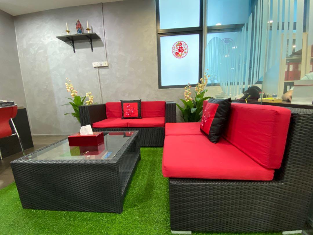 Lounge Sofa and Coffee Table (including delivery!), Furniture & Home