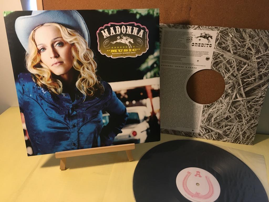 Madonna - Music [Album] Vinyl, Hobbies &amp; Toys, Music &amp; Media, Vinyls on  Carousell