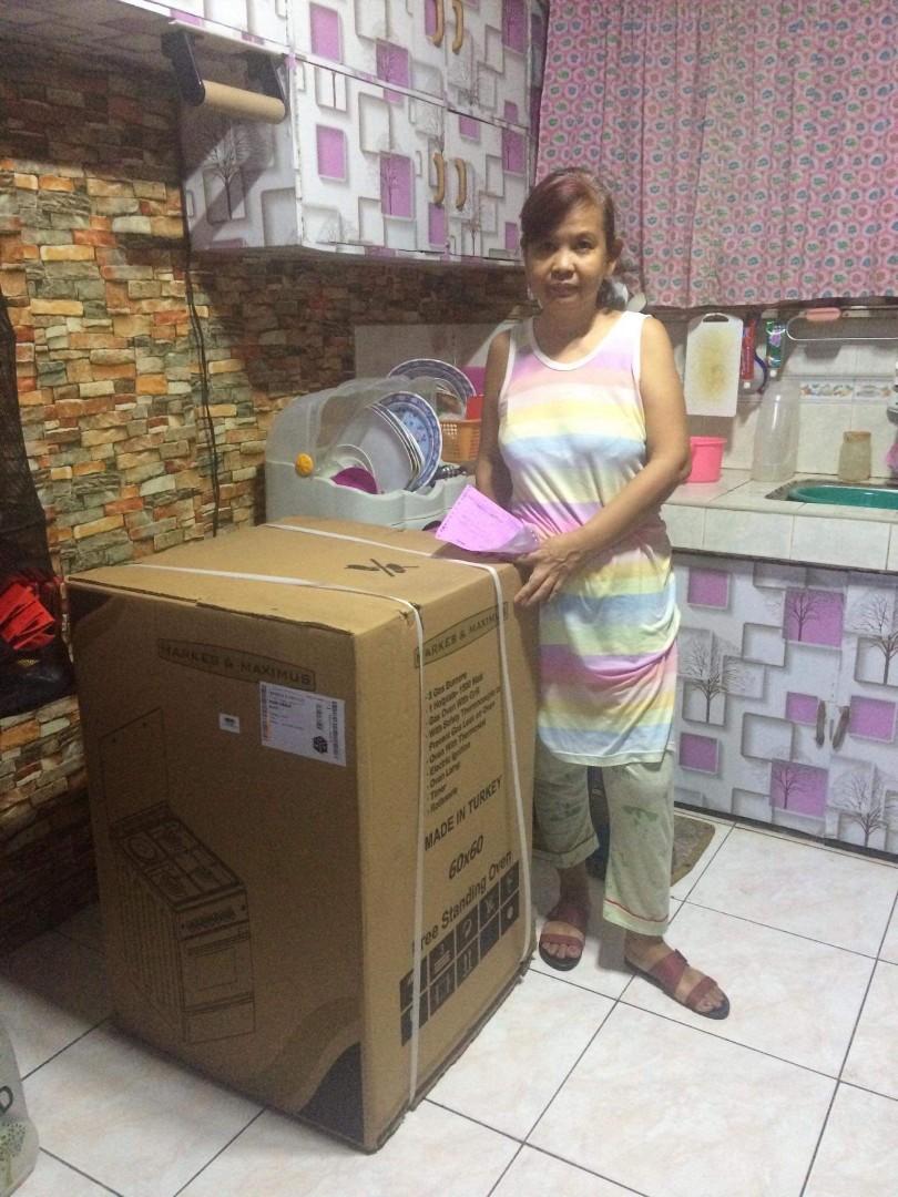 Markes & maximus stainless gas range, TV & Home Appliances, Kitchen