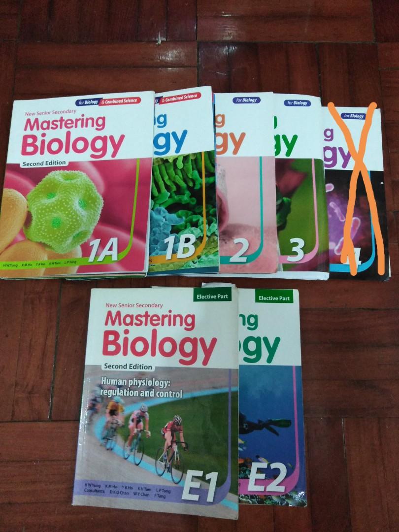 Mastering biology 1A 1B 2 3 E1 E2, 興趣及遊戲, 書本 & 文具, 教科書 Carousell