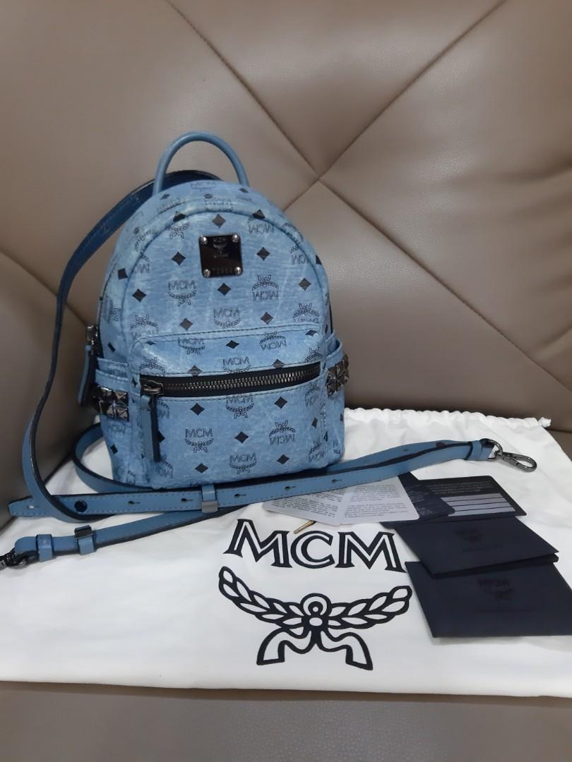 MCM Mini Backpack can be used as Sling Bag Good Condition Rm1XXX  www.wasap.my/60124330090 华语 : - Valise La'Bel - Penang Authentic New &  Preloved Branded Luxury Bags
