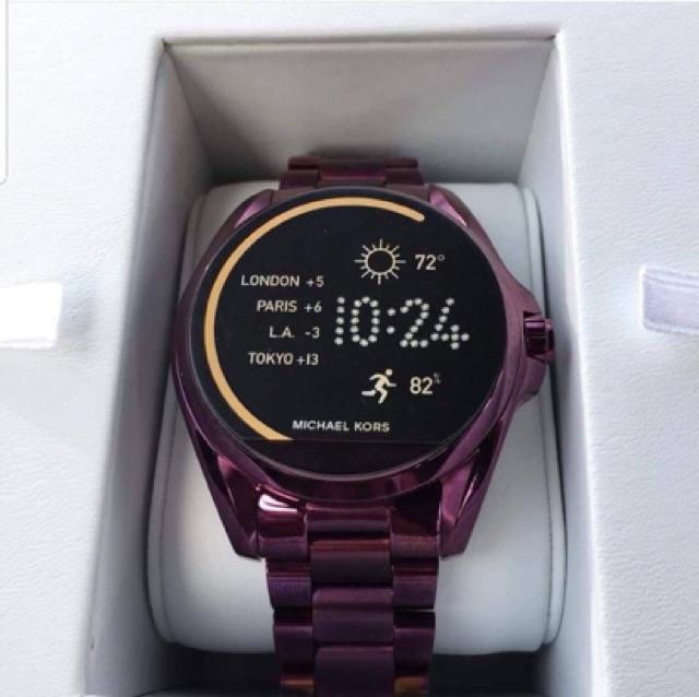 michael kors access purple