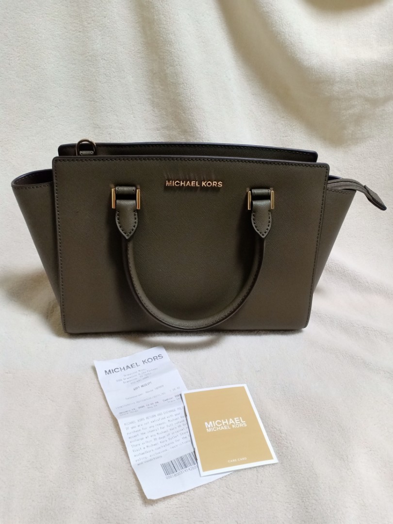 Michael kors selma olive on sale