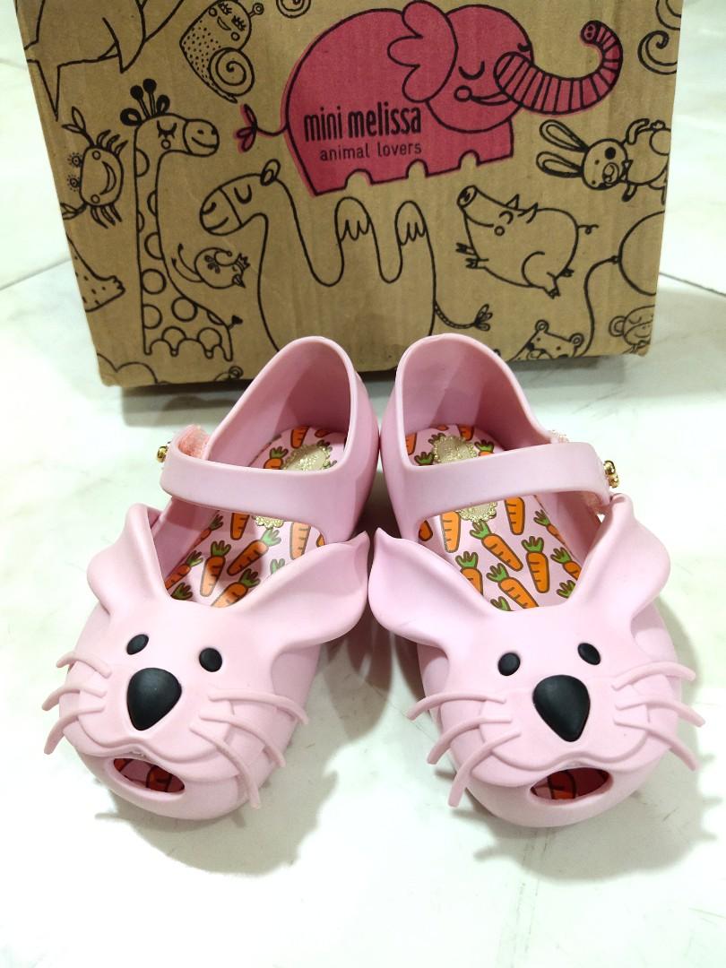 TURUN HARGA Mini Melissa Ultragirl Rabbit Bb pink Bayi Anak