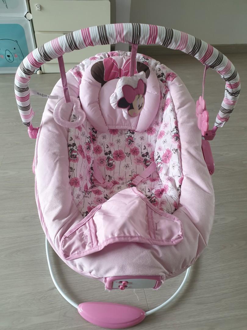 minnie mouse baby rocker