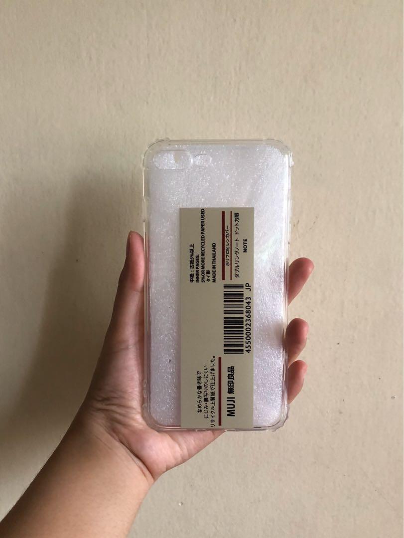 Muji Transparent Case Iphone 7 Plus Iphone 8 Plus Mobile Phones Gadgets Mobile Gadget Accessories Cases Sleeves On Carousell