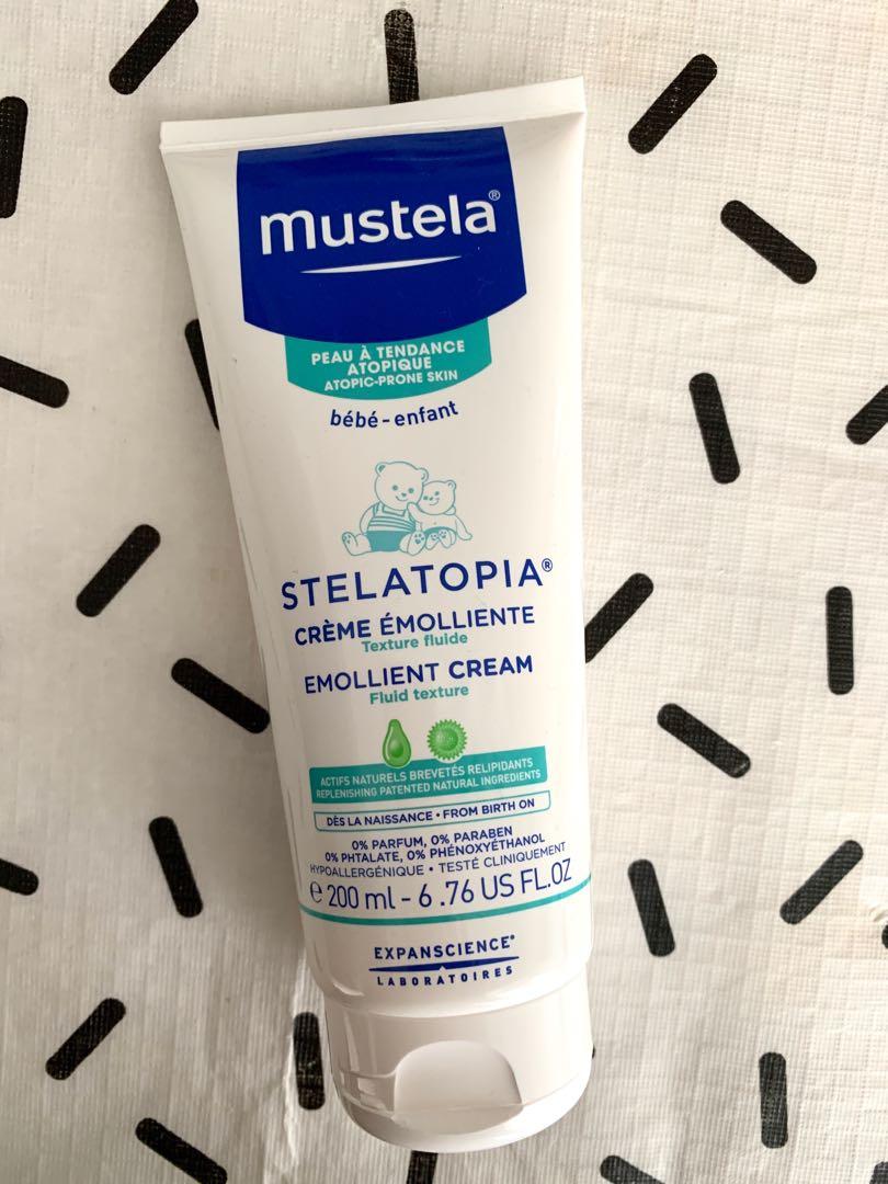 mustela stelatopia emollient cream 400ml