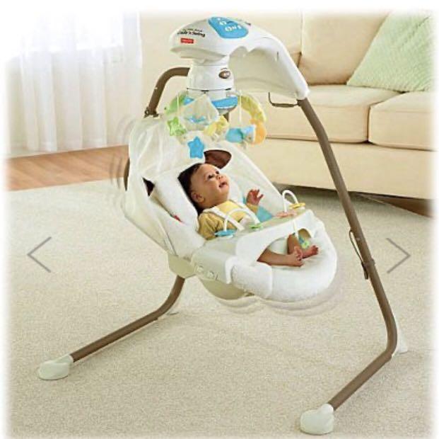 my little lamb cradle and swing manual