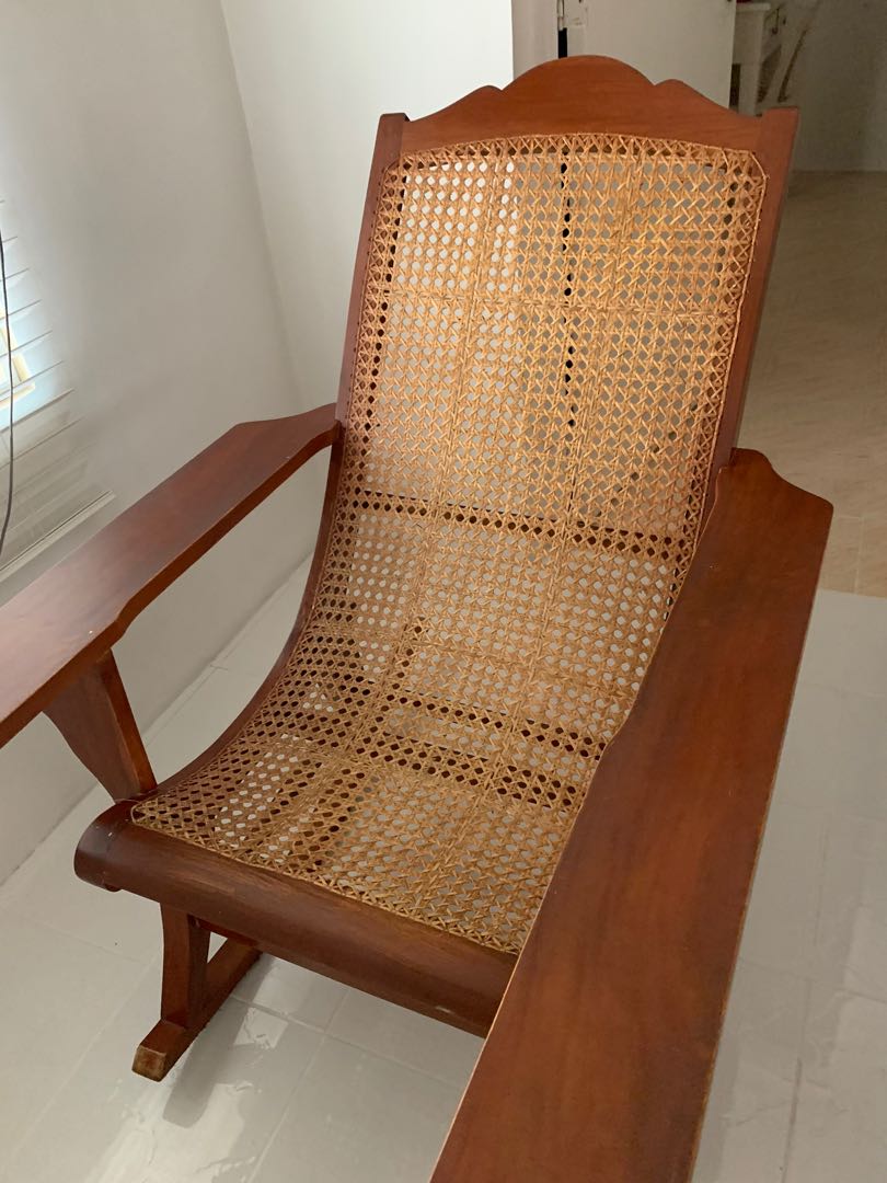 Narra rocking cheap chair for sale