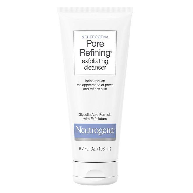 neutrogena glycolic acid face wash