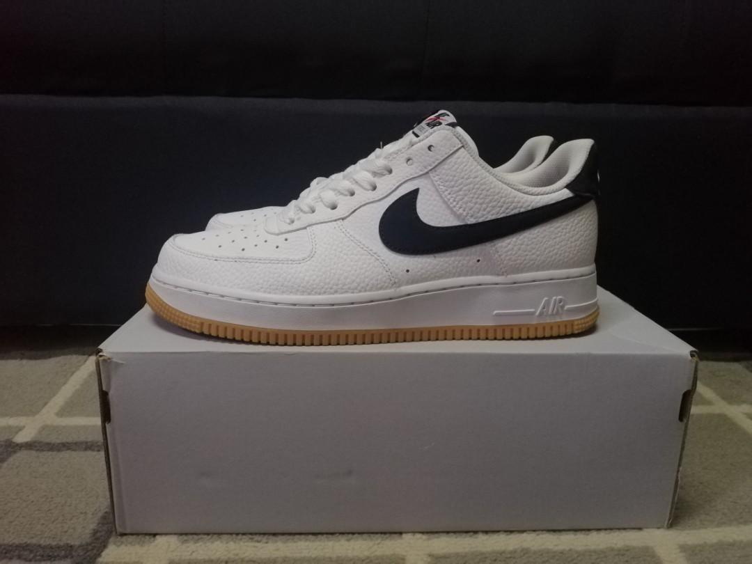 nike air force 1 white obsidian