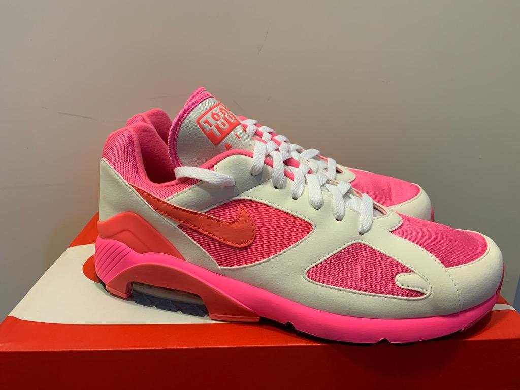 air max 180 comme des garcons white