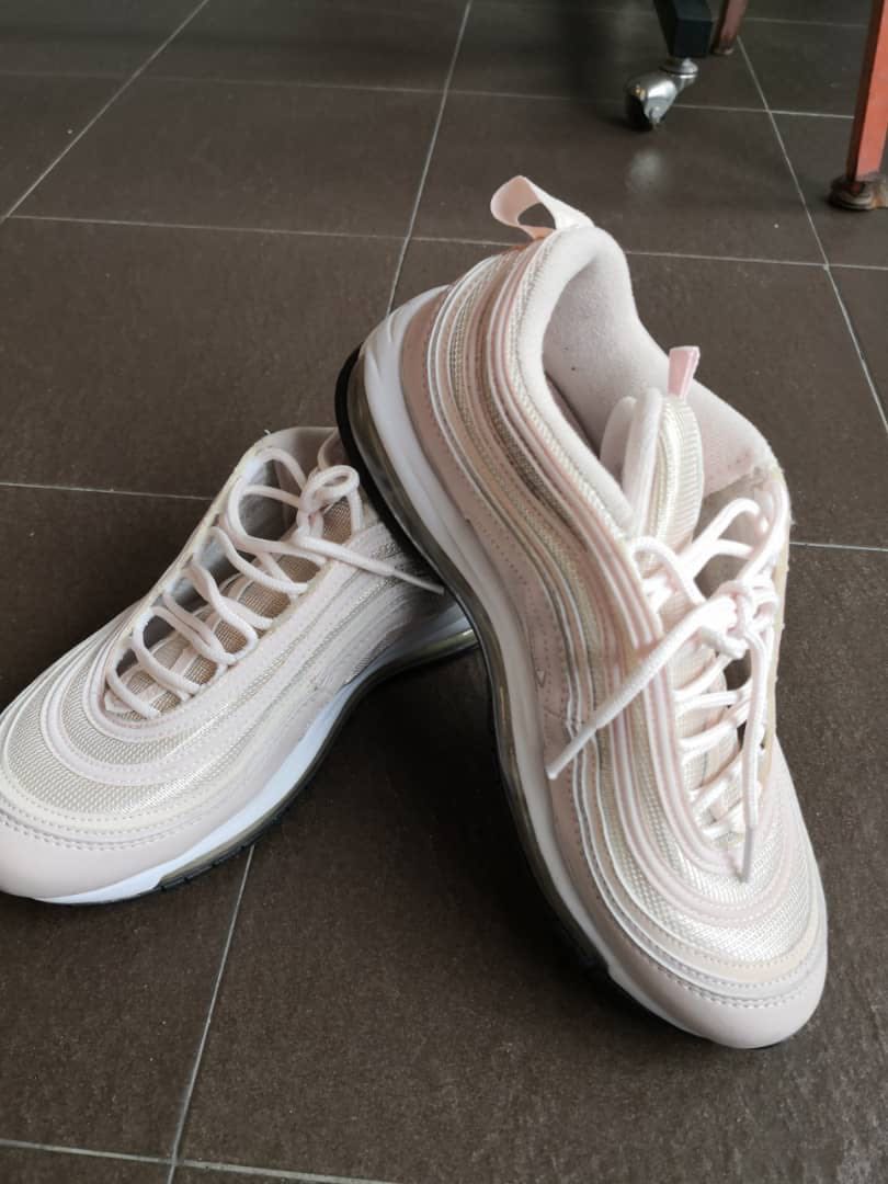 Nike Air Max 97 Barely Rose Women s Fashion Footwear Sneakers