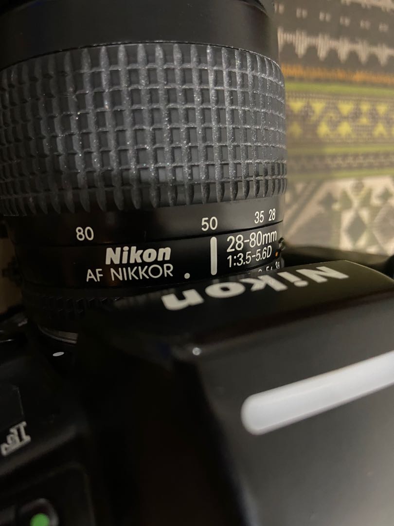 Nikon F90X Film camera (w/Lens)