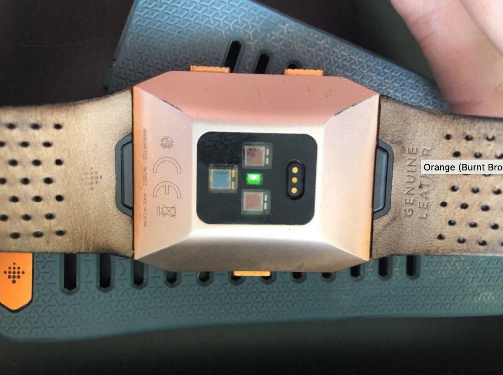 Fitbit ionic bronze on sale