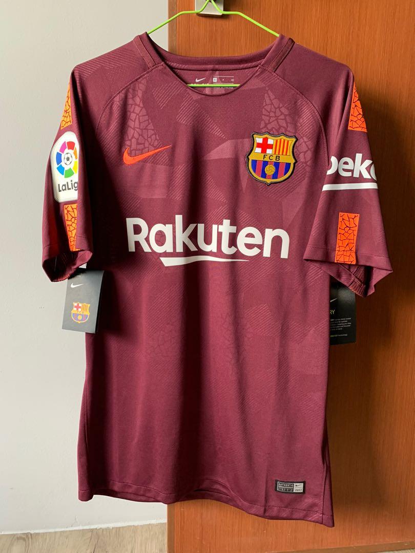 barcelona third jersey